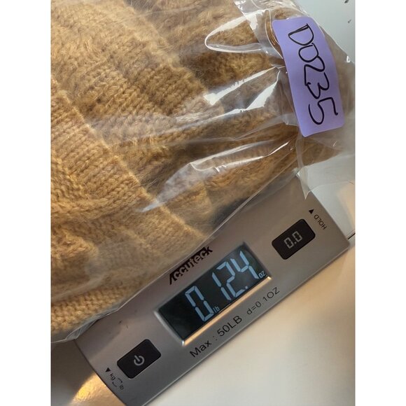 Favlux Womens Size M Cable Knit Bobble Mustard Yellow‎ puff long sleeve Sweater - Picture 9 of 9